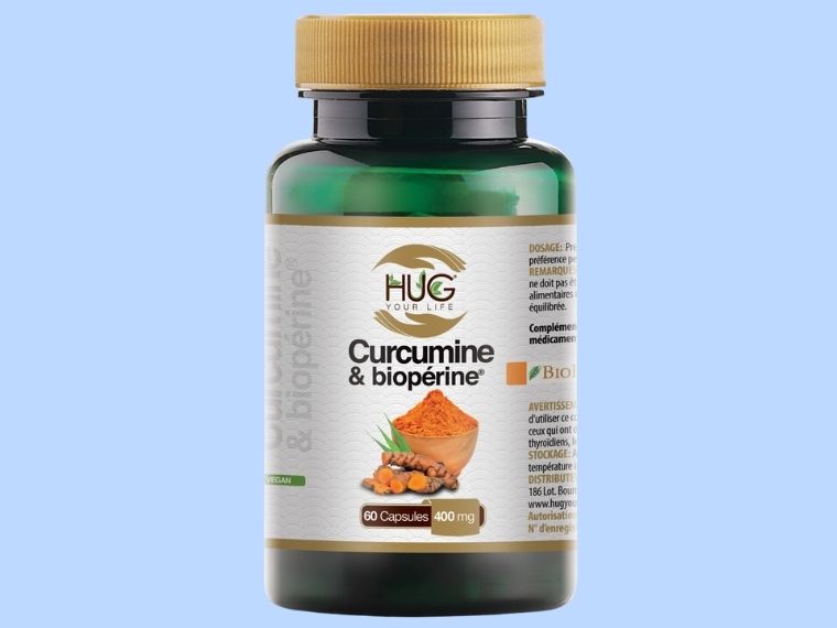 Antioxydant CURCUMINE & BIOPERINE