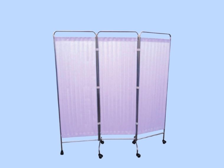 Paravent à 3 volets en INOX