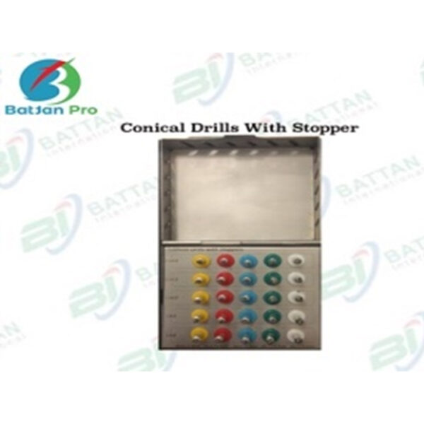 Conical Drills with stopper