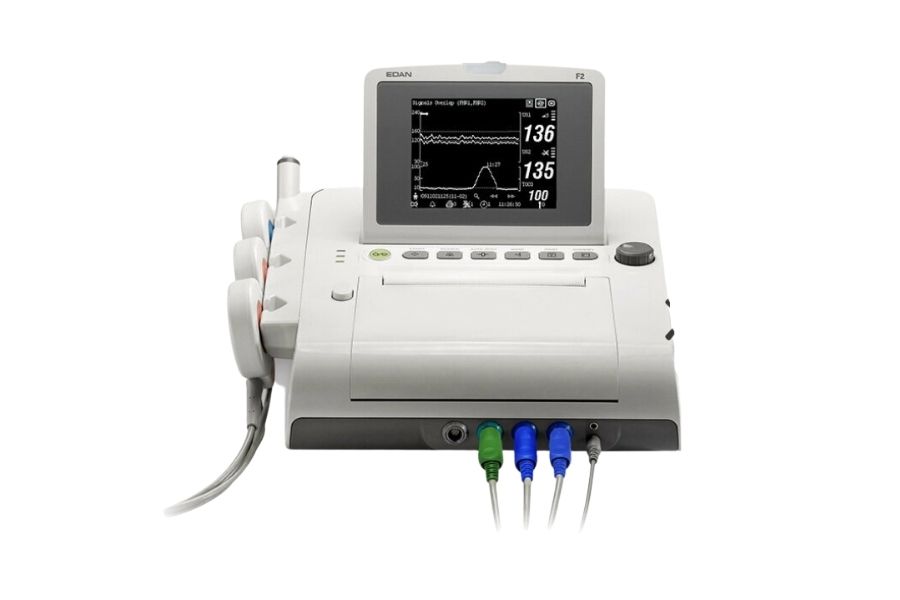 Moniteur fœtal - cardiotocographe gémellaire EDAN F2