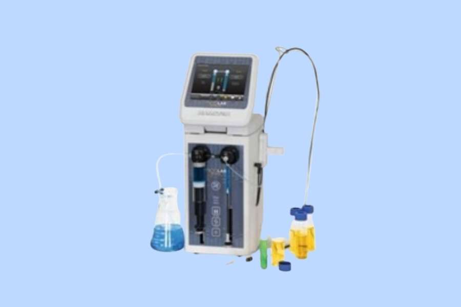 Dispositif de dilution à 2 seringues avec contrôleur basique - seringue(s) fournie(s) 250 µl / 2,5 ml