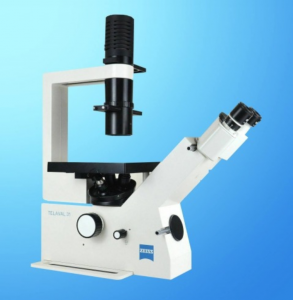 Microscope Telaval 31 - Contraste de phase inversé avec port de caméra