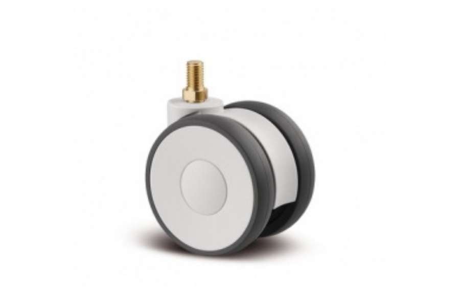 Roulettes pivotantes 75 mm
