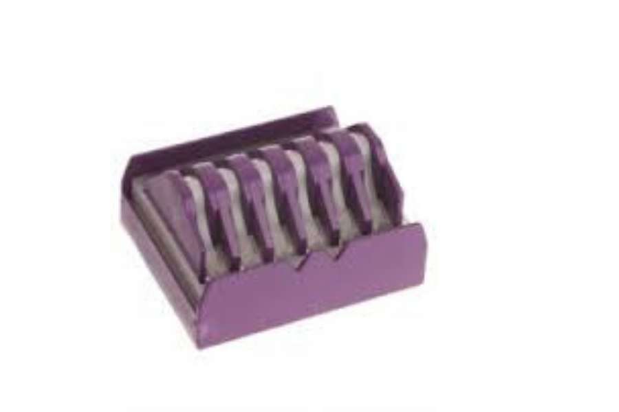 Boite de clips Hemolok "L" Mauve
