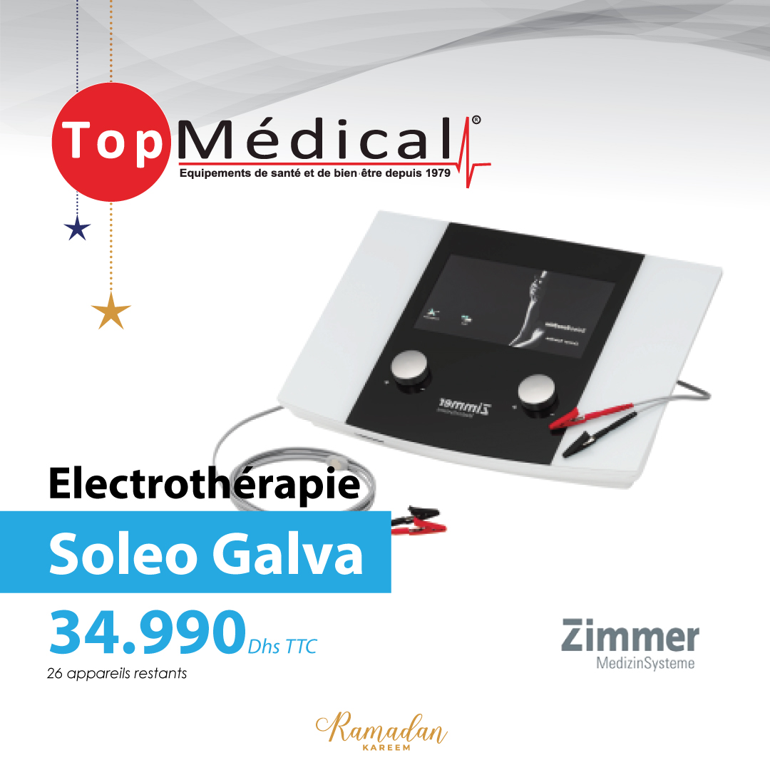 Appareil d'éléctrothérapie ZIMMER Soleo Galva