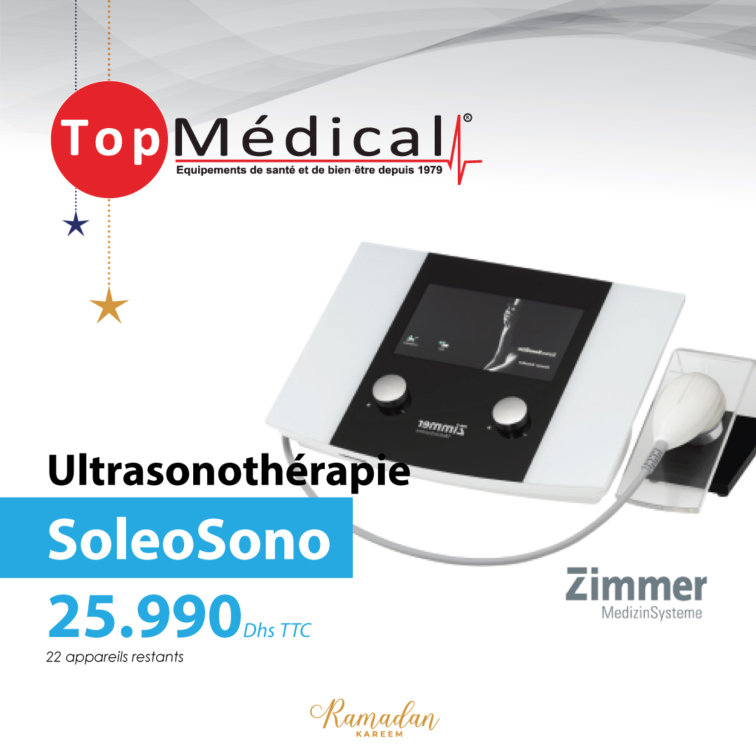 Appareil compact pour la thérapie par ultrasons Soleo Sono