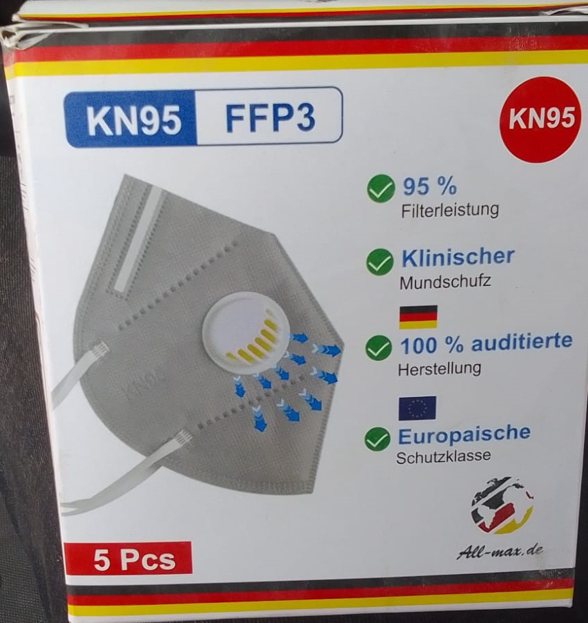 Masque KN95 FFP3