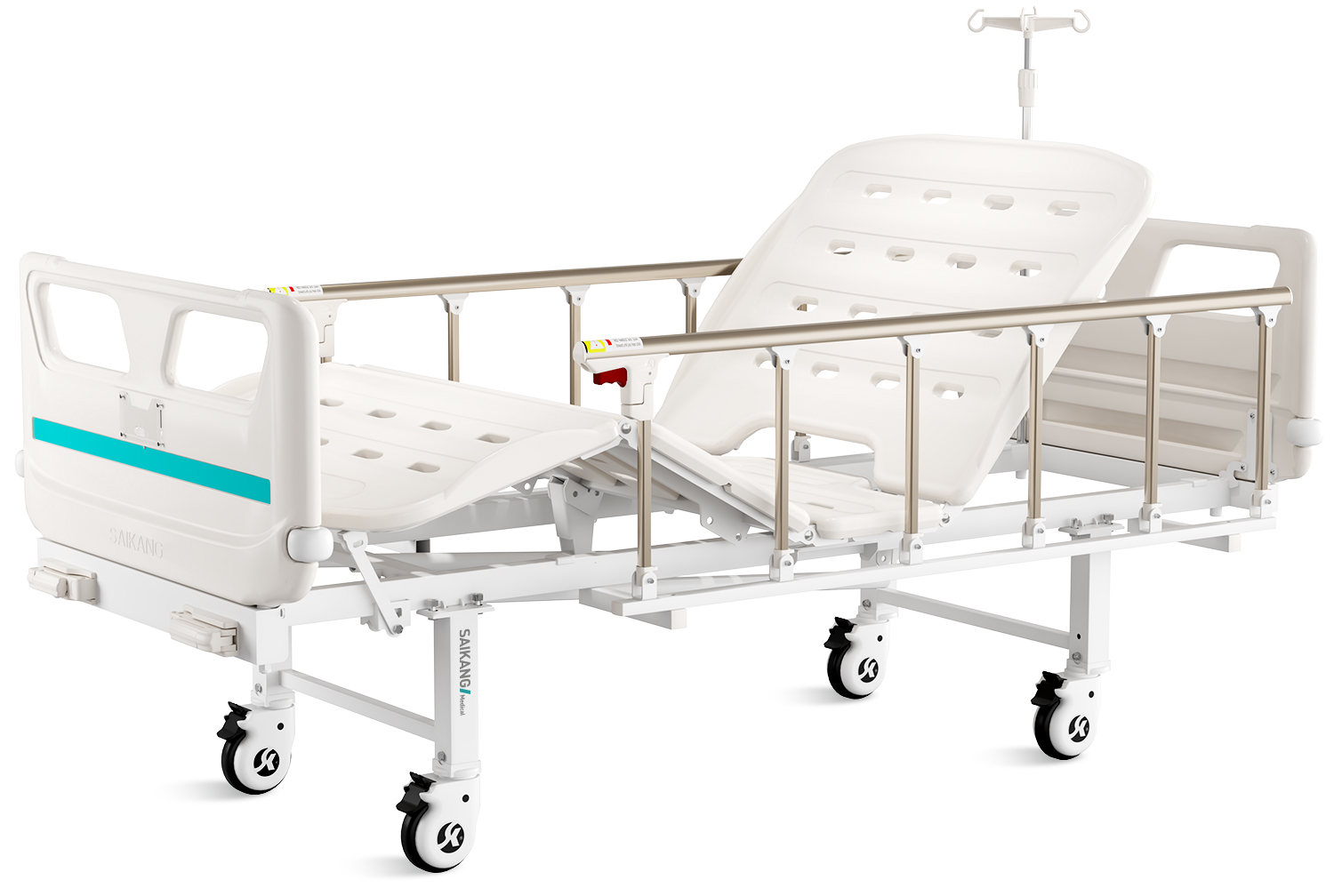Lit Hospitalier Manuel 2 Fonctions V2k