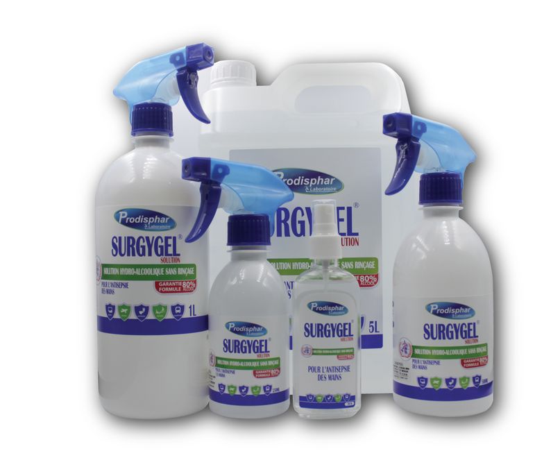 SURGYGEL ® SOLUTION ANTIBACTERIEN