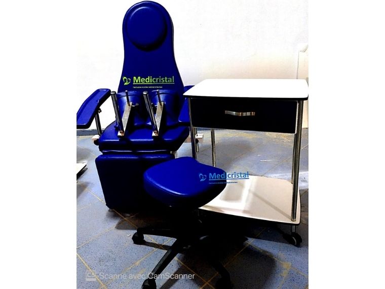 Fauteuil de prélèvement sanguin