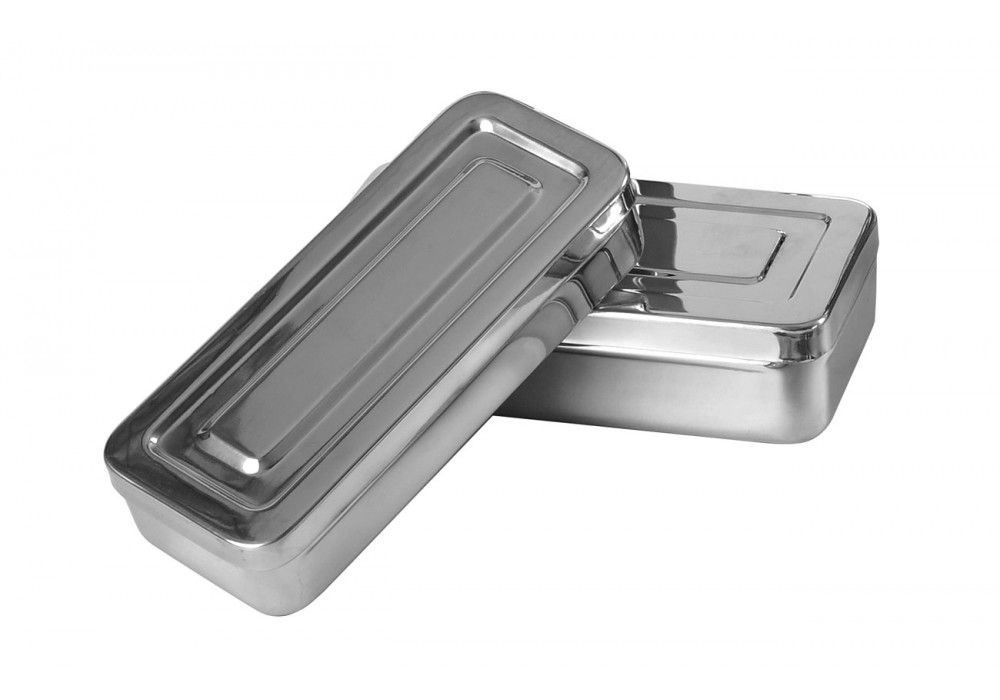 je suis à la recherche  d'une Boite en inox autoc lavable 18*8*4cm