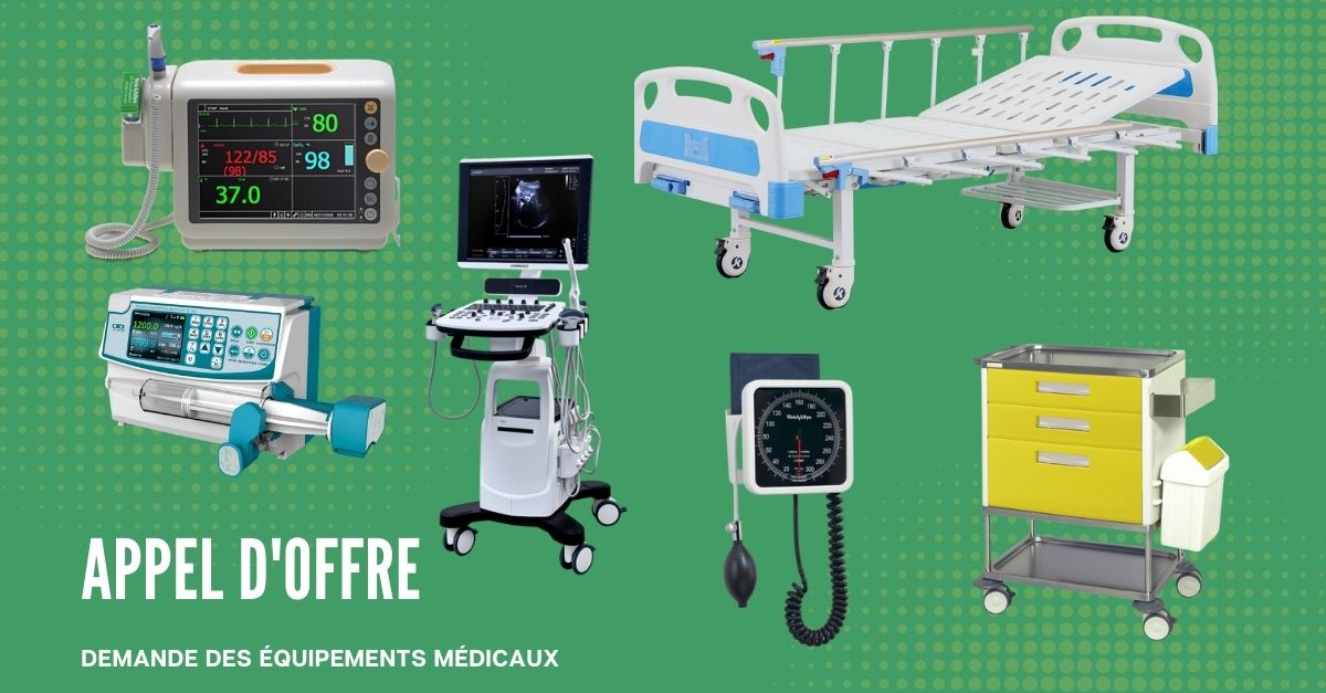 Appel d’offre | Des équipements Médicaux