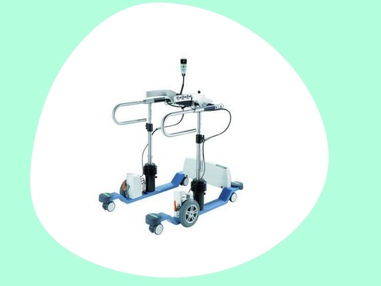 Entraîneur de marche THERA TRAINER E-GO. Le THERA-Trainer e-go est un appareil purement thérapeutique prévu pour une utilisation surveillée à l'intérieur.