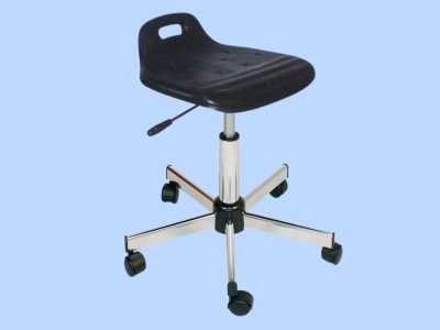 Chaise roulante ergonomique (440-570mm chromé)